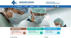 Desktop Screenshot of nemzn.cz