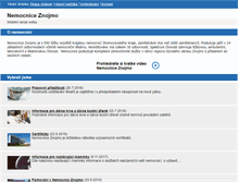 Tablet Screenshot of nemzn.cz